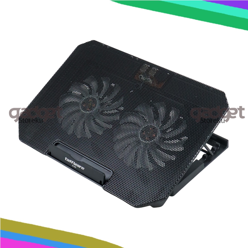 Cooling Pad Laptop 2 Fan Bisa Diatur Kecepatan Fan Taffware