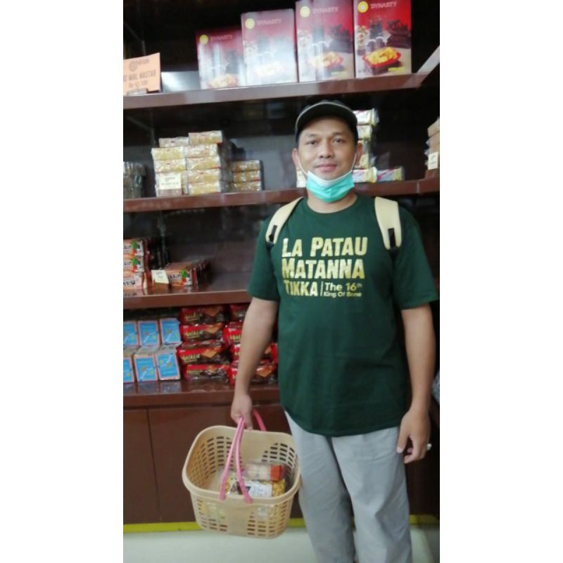 kaos tema budaya bugis-makassar