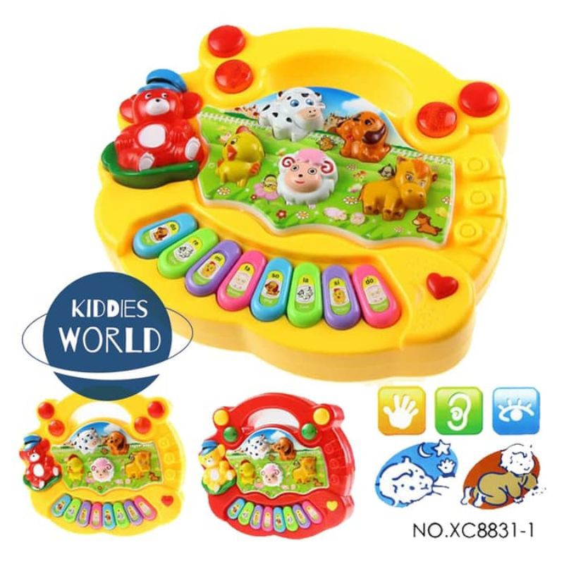 Piano Food Animal Park 5031B Mainan Anak