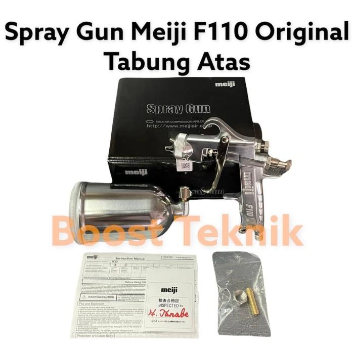 Spray Gun Meiji F110 Tabung Atas Original / Alat Spray Gun