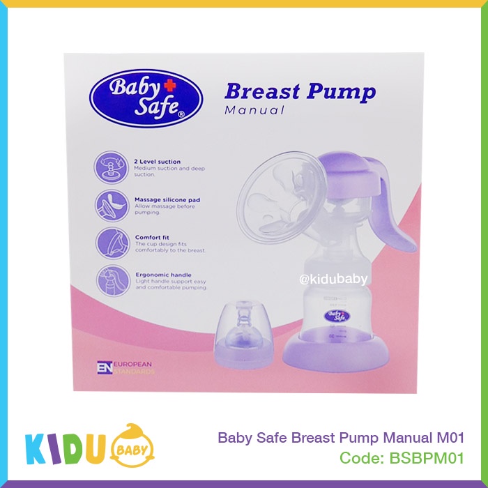 Baby Safe Breast Pump Manual M01 Pompa ASI Kidu Baby