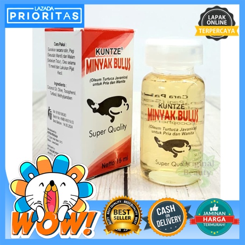 KUNTZE MINYAK BULUS ORIGINAL - MINYAK BULUS KUNTZE BPOM