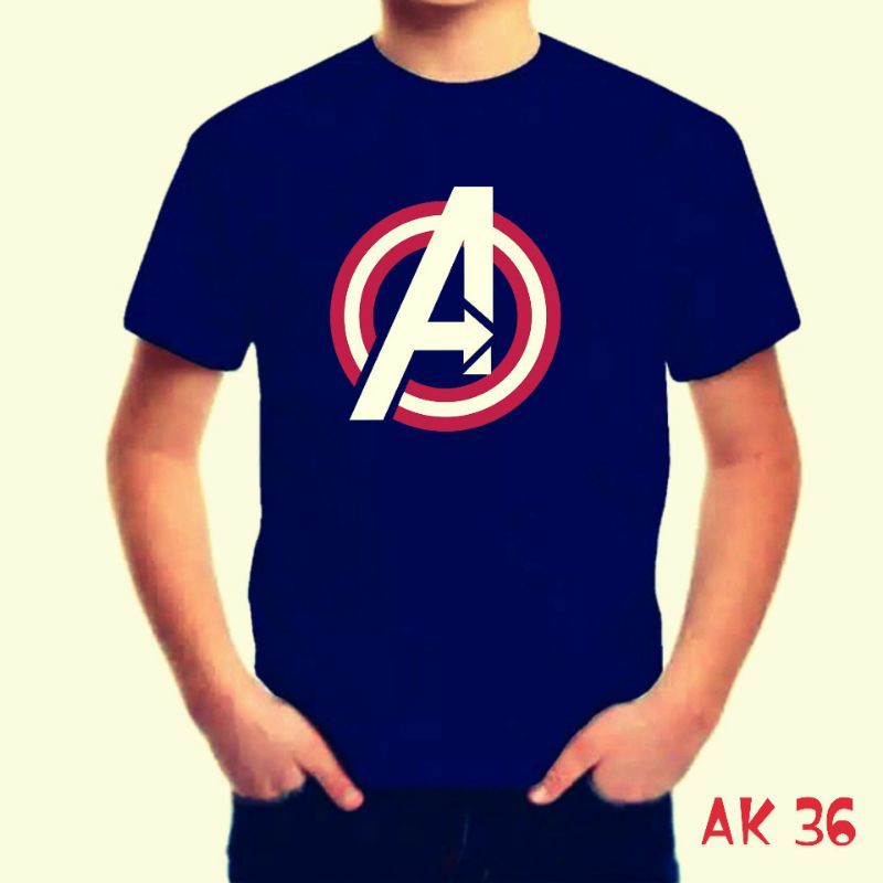 Koas Distro Anak Motif Superhero, Cotton Combed 30s, kaos Keluarga - Family