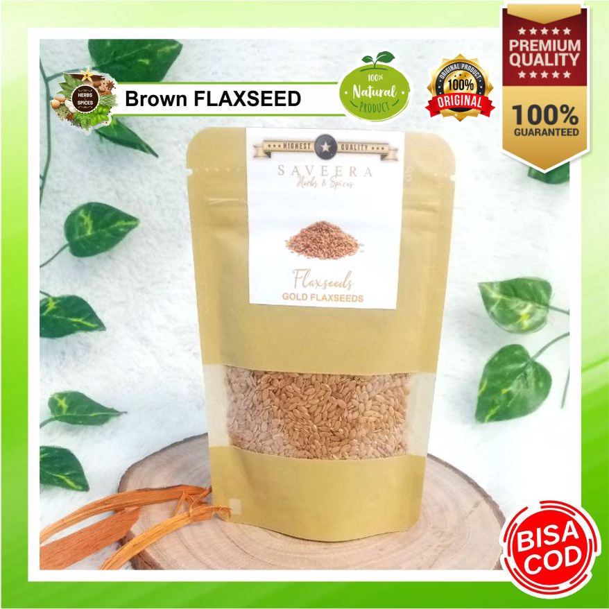 

FLAKSEEDS GOLD FLAXSEED / FLAKSEED GOLDEN BIJI FLAK EMAS uk. Pouch HEMAT & PRAKTIS , 100% ASLI REMPAH JSR ORGANIK ORIGINAL KUALITAS PREMIUM REMPAH JSR ( MINUMAN KESEHATAN )