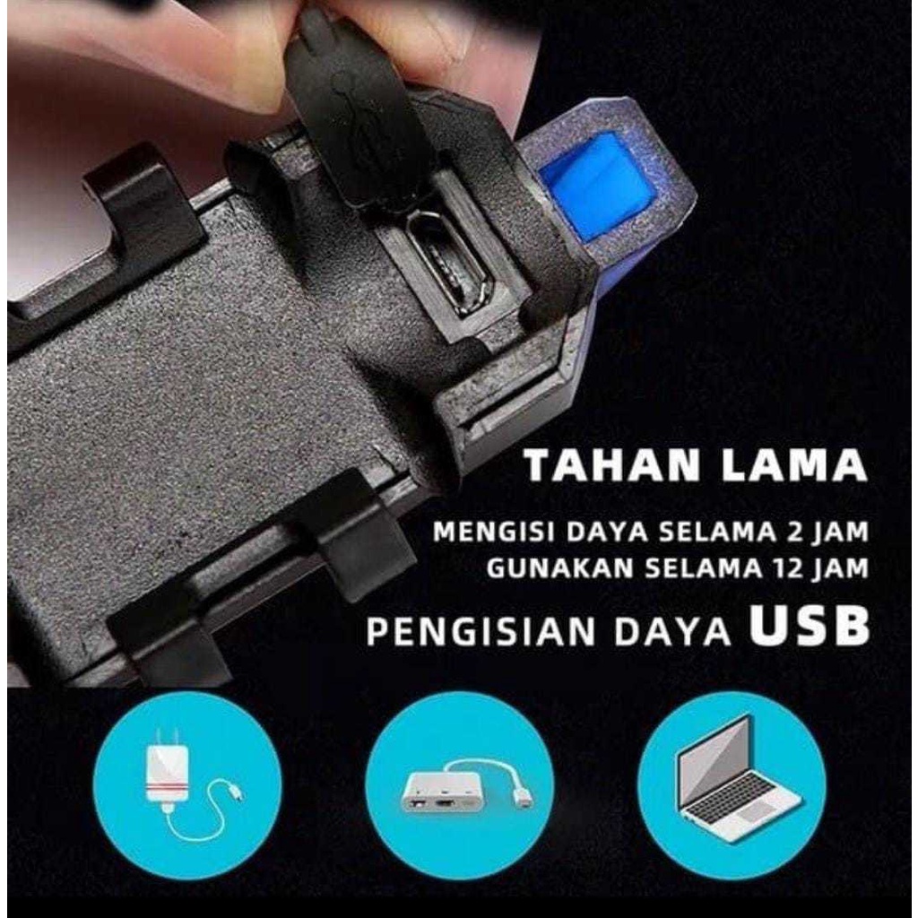 Lampu Sepeda Belakang Charger USB Murah - Lampu Belakang Sepeda LED Charger USB / Lampu LED Batterai Charger Merah 4 Mode