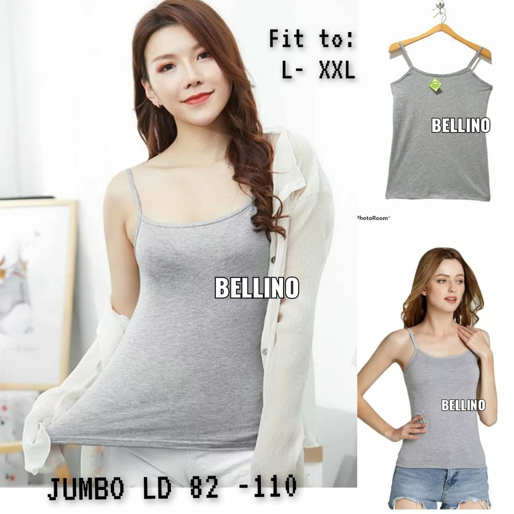 Tanktop Wanita Allsize Murah Strech Tank Top Polos Tangtop Tali Kecil Tentop Cewek