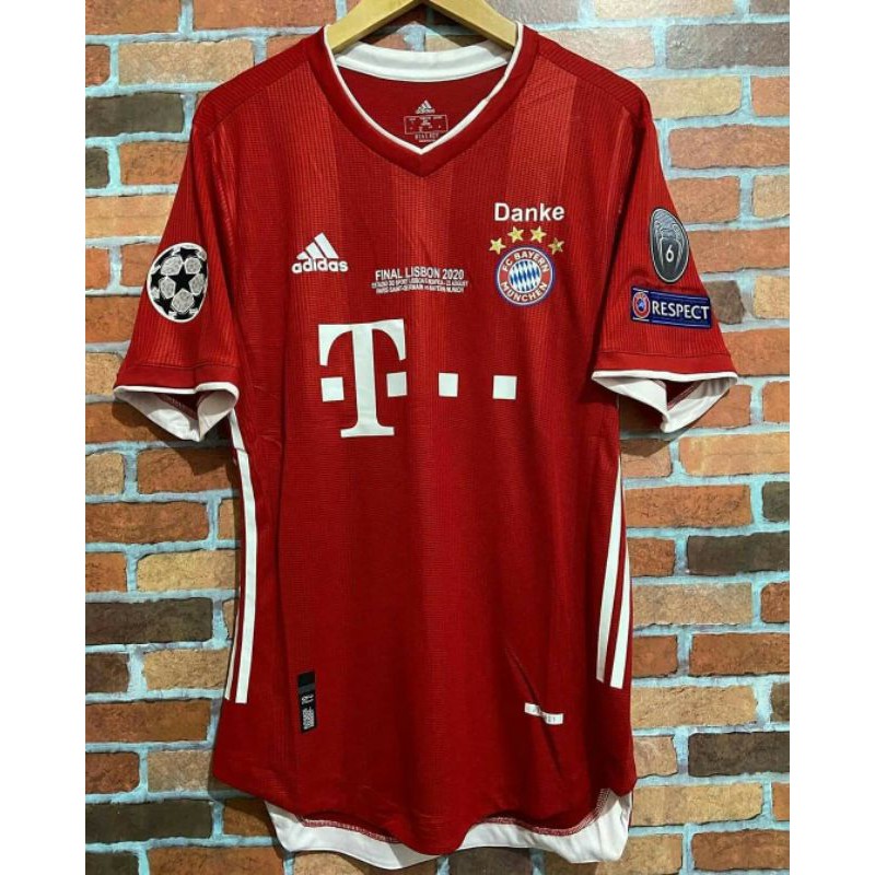 Jersey Bayern Munchen Home Final UCL 2020