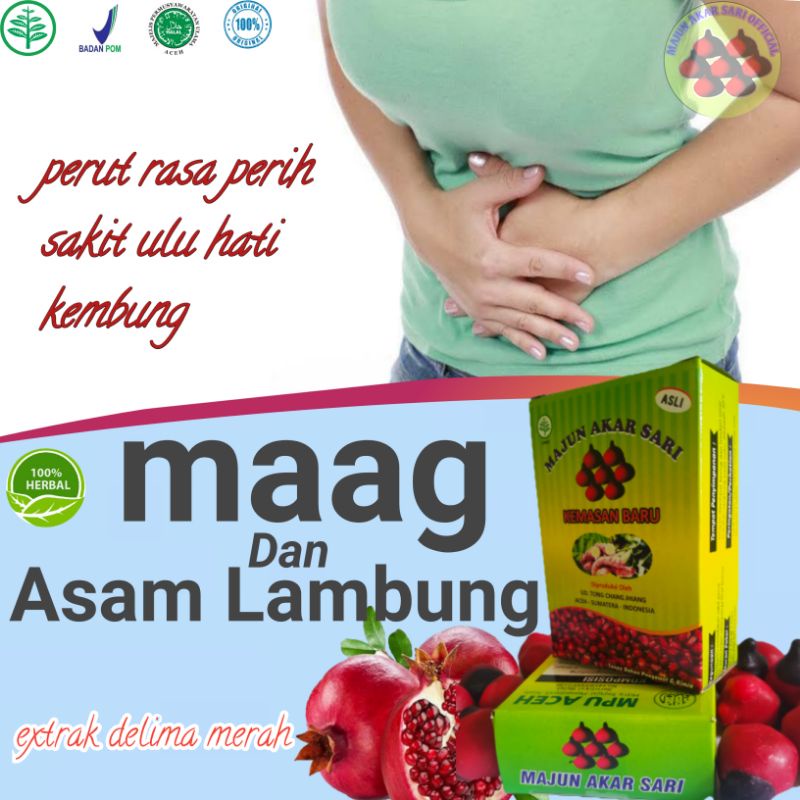 Obat Magh Asam Lambung Yang Bagus Majun Akar Sari Herbal Mah Maag Kronis Ampuh Masuk angin Perut kem