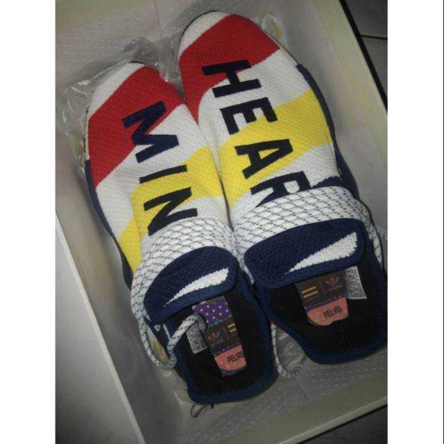 Adidas Pharell Williams Nmd HU Race x BBC Heart Mind