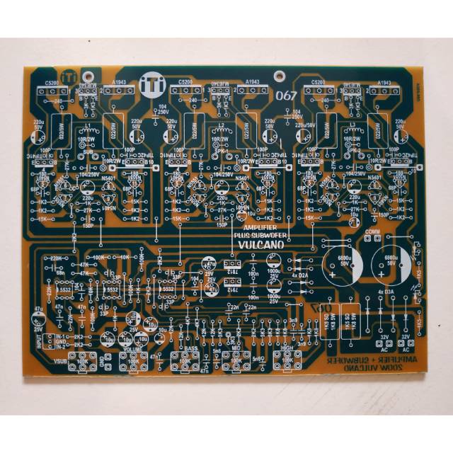 pcb amplifier subwoofer