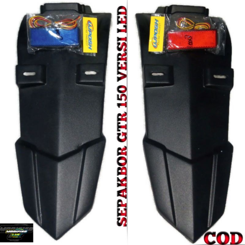 Spakbor belakang Supra GTR 150+LED