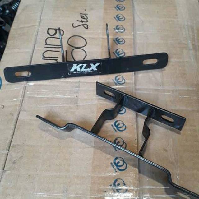 Dudukan Plat No KLX 150 Depan Belakang