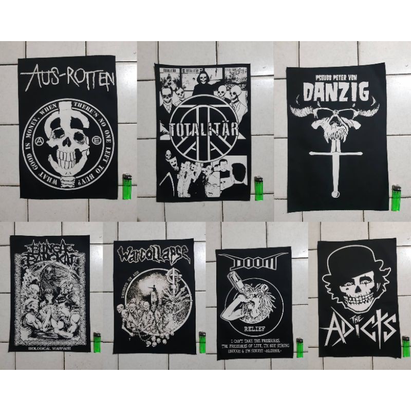 Backpatch emblem punggung