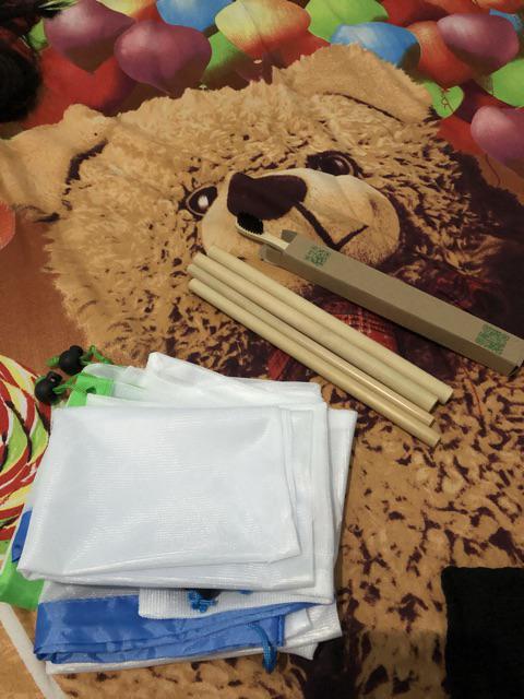 [bambu 22] Sedotan Bamboo Straw Zero Waste 22cm