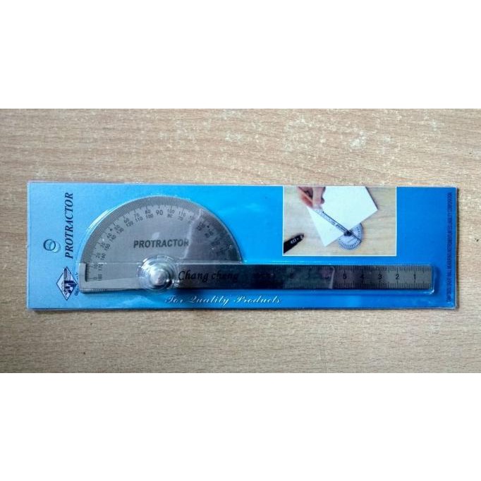 

[COD] Busur Derajat Combi Penggaris Stainless Protractor Alat Ukur Sudut BOOM SALE Kode 856