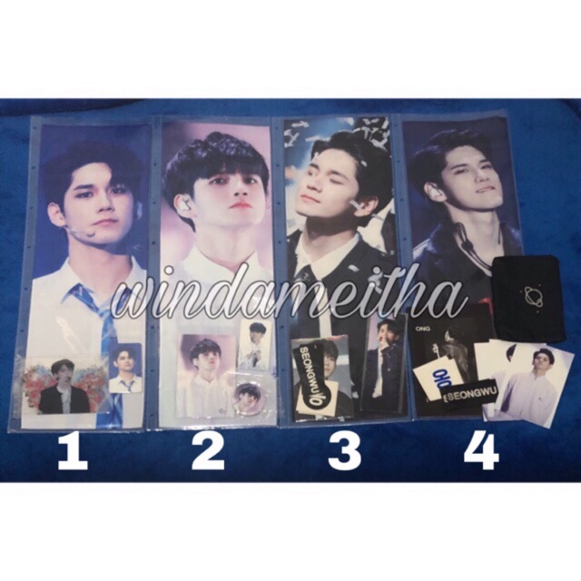 Ong Seongwu Slogan Fullset