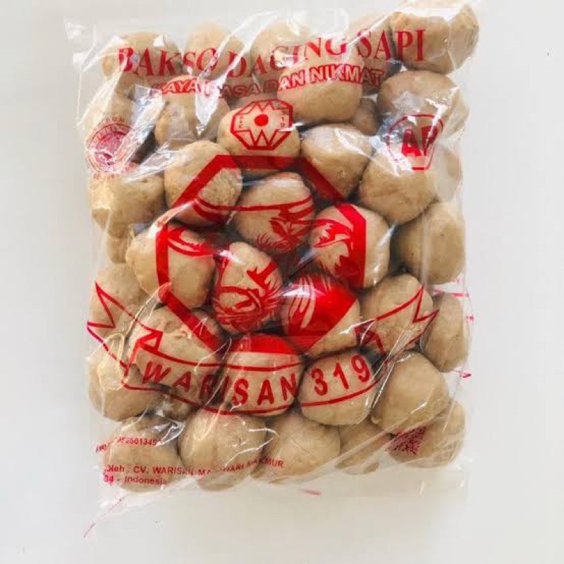 

Bakso Sapi Warisan AB 50pcs