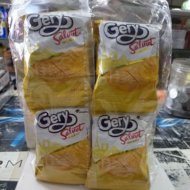 

GARUDA Gery salut malkis sweet cheese 18g x 20 pcs