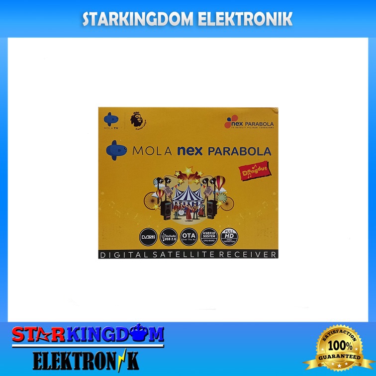 Nex Parabola Kuning Hybrid Gratis Channel C Ku Band Receiver Parabola