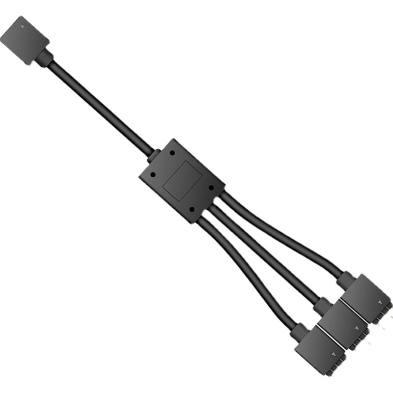 Hub Konverter Kipas RGB btsg 5V Ke 12V 3pin Ke 4pin Steker Adaptor Kipas Angin Lampu ARGB