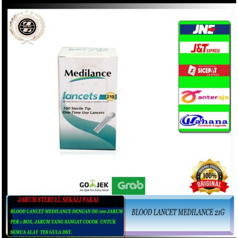 Jarum Bekam 21G / Lancet 21G / Jarum Medilance