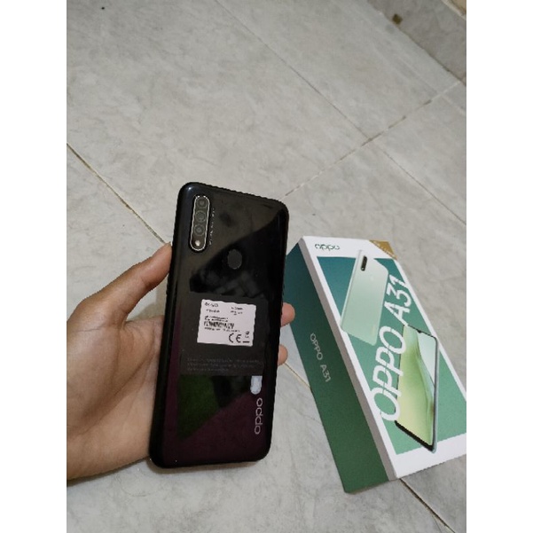 Hp Oppo a31 (second) ram 4/128 GB