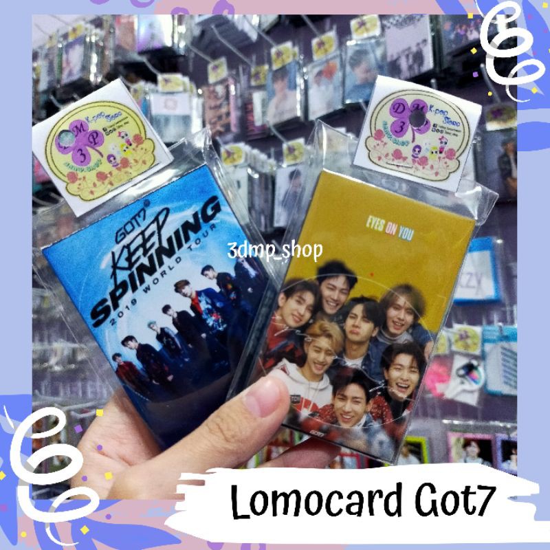 [25 Lembar] Photocard Lomocard Lomo photo card Got7 DYE Keep Spinning Eyes on you lullaby