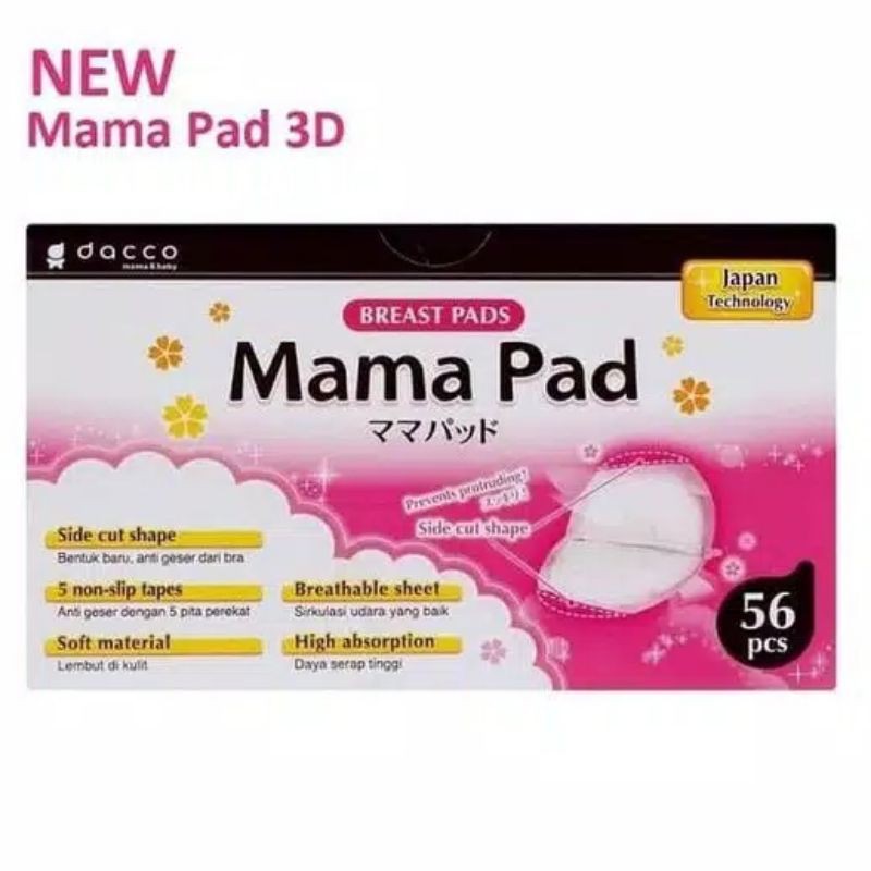 Breast Pad MAMAPAD MAMA PAD 56 Pcs &amp; 24 pcs