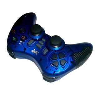 STIK / JOYSTICK / GAMEPAD TURBO WIRELESS K-ONE 3In1 (PC/PS2/PS3) BIRU