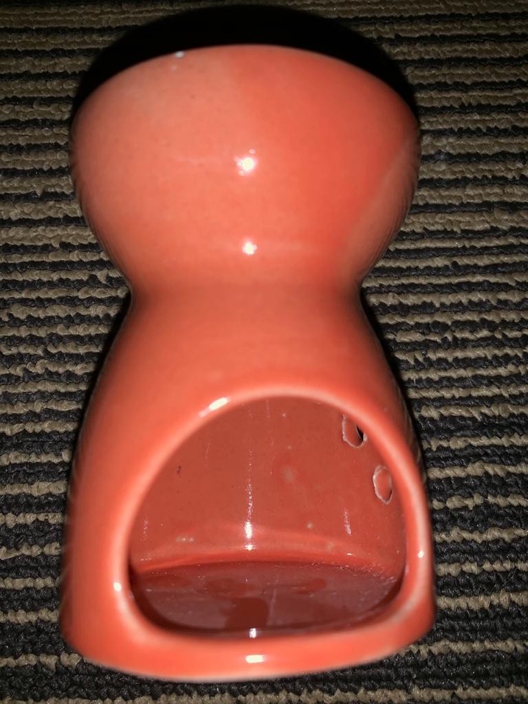 Tungku Aromaterapi Keramik Full Glasir