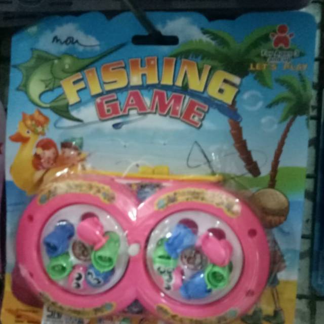 Mainan Pancing Ikan Putar Fishing Game Mini