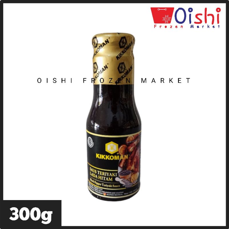 

Kikkoman Teriyaki Lada Hitam dan Bawang Sauce 300g