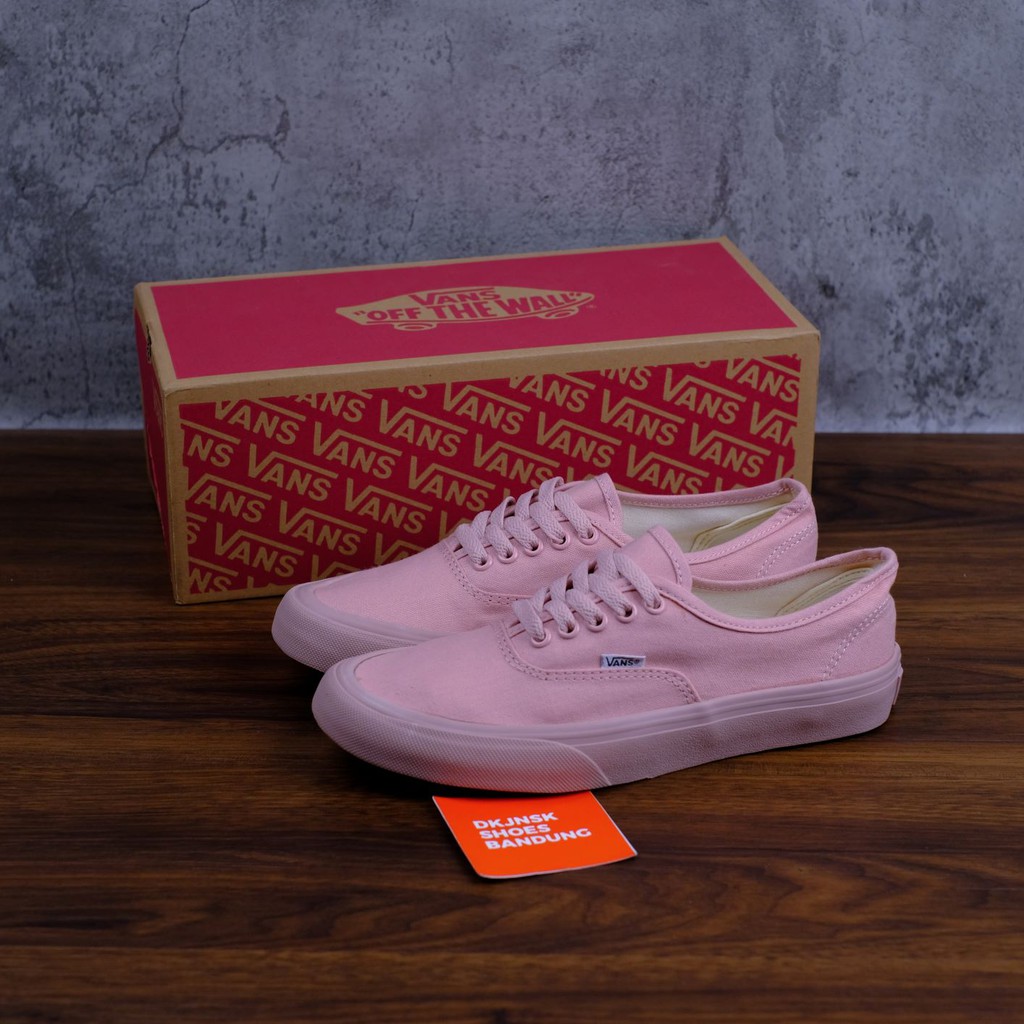 vans authentic rose gold