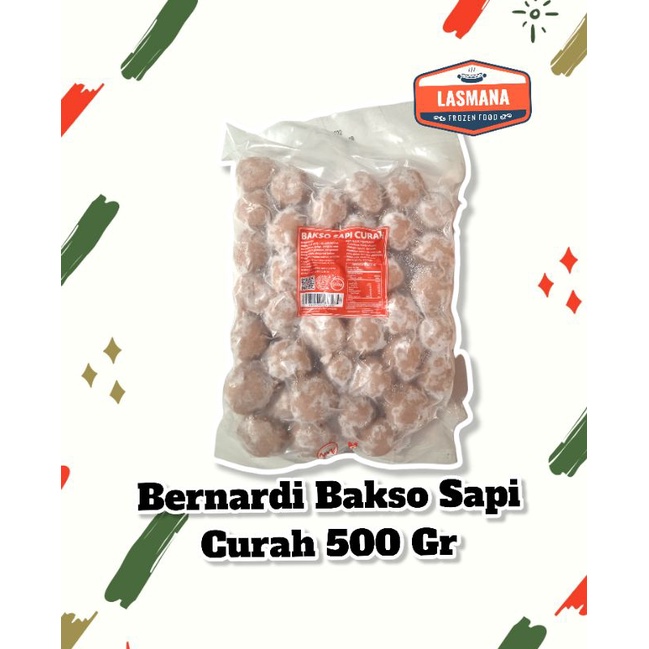 Jual Bernardi Bakso Sapi Curah 500 Gr Shopee Indonesia