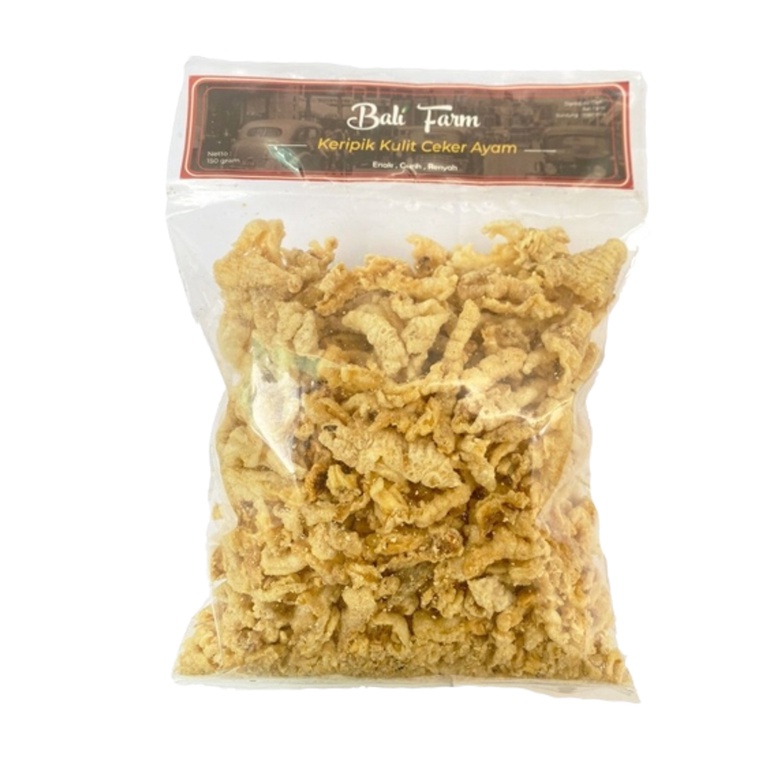 

Pik Kripik x Keripik Kulit Ceker Ayam 300 gram