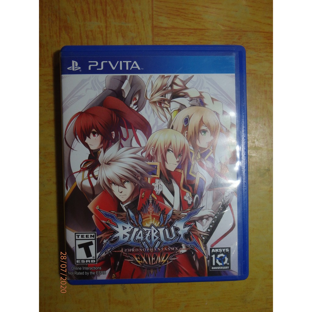 KASET PS VITA blazblue SECOND