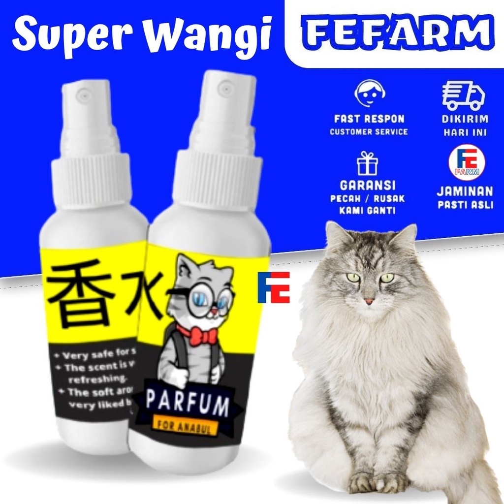 Pewangi Parfum Minyak Wangi Kucing Anjing FEFARM