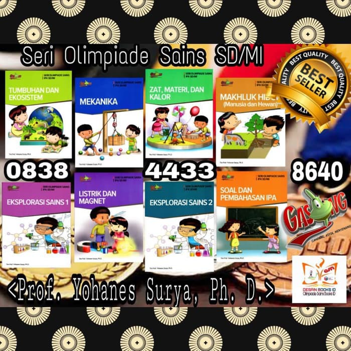 Hot Sale Buku Olimpiade Sains Ipa Terpadu Sd/Mi By Prof. Yohanes Surya, Ph. D.