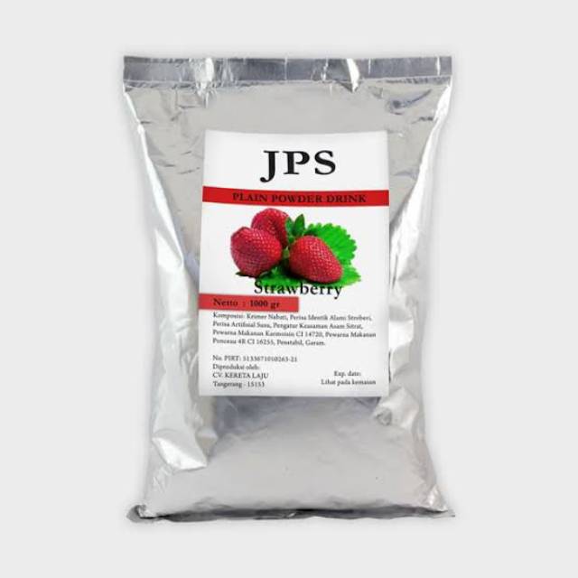 

POWDER BUBUK JPS STRAWBERRY PLAIN 1KG