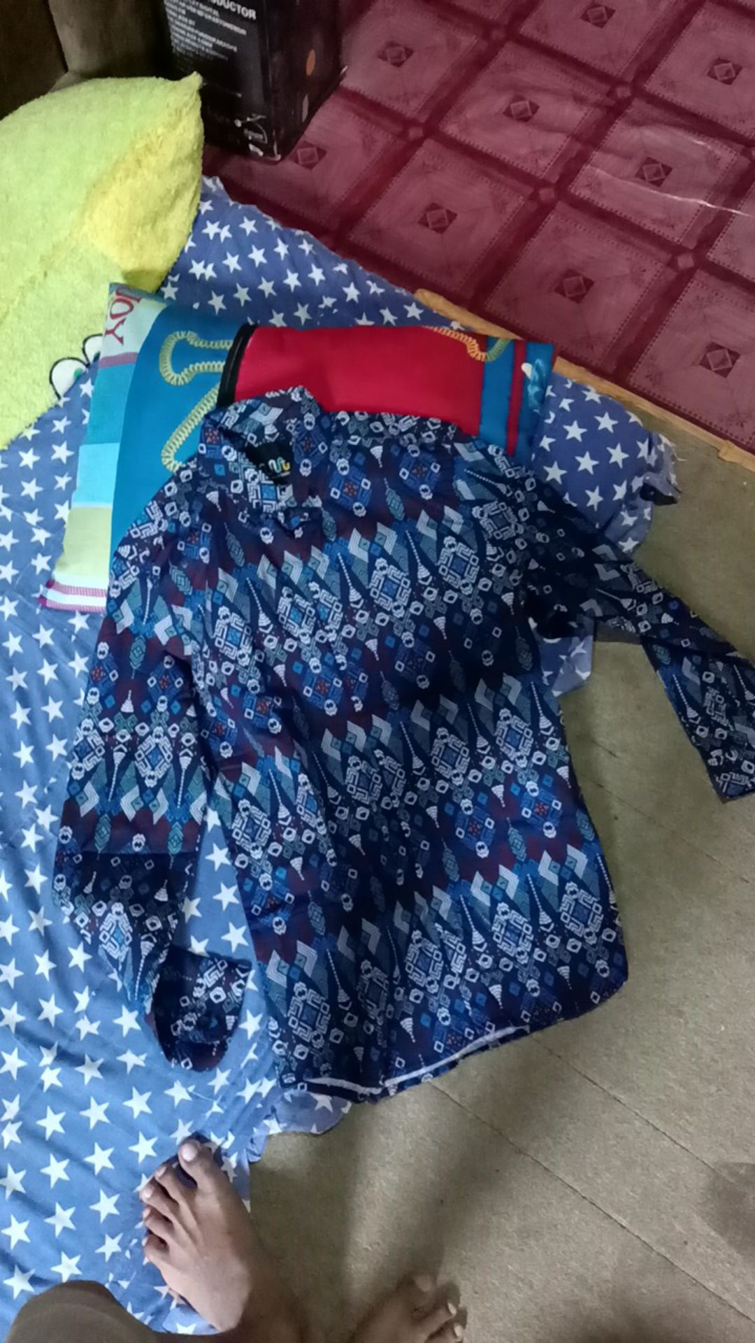 Kemeja Batik Pria Lengan Panjang Kemeja Batik Pria Slimfit Formal Kantoran