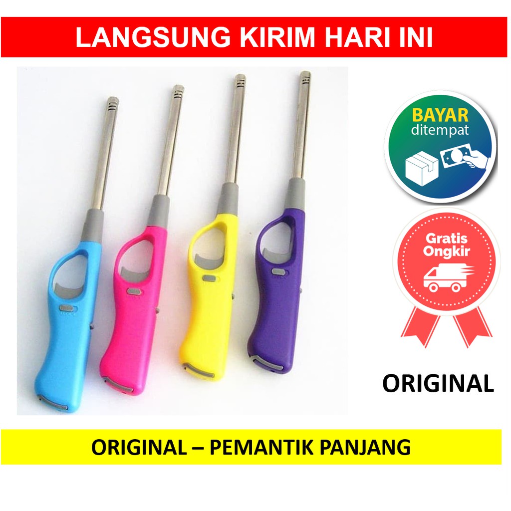 Pemantik Pematik Warna Kompor Gas Multipurpose Lighter D Korek Api Kompor Panjang Batang