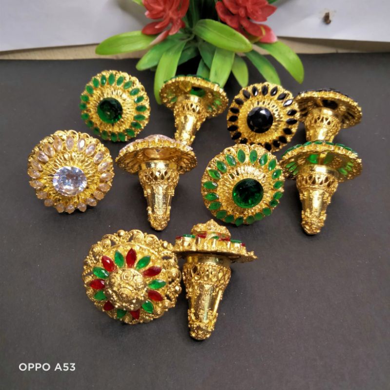 Subeng/giwang Bali permata padi ukuran jumbo