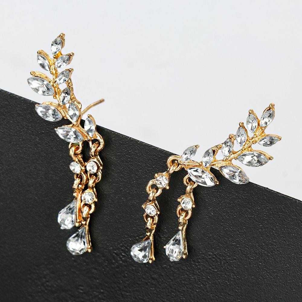 Anting LILY Fashion Flash Wanita Lady Crystal