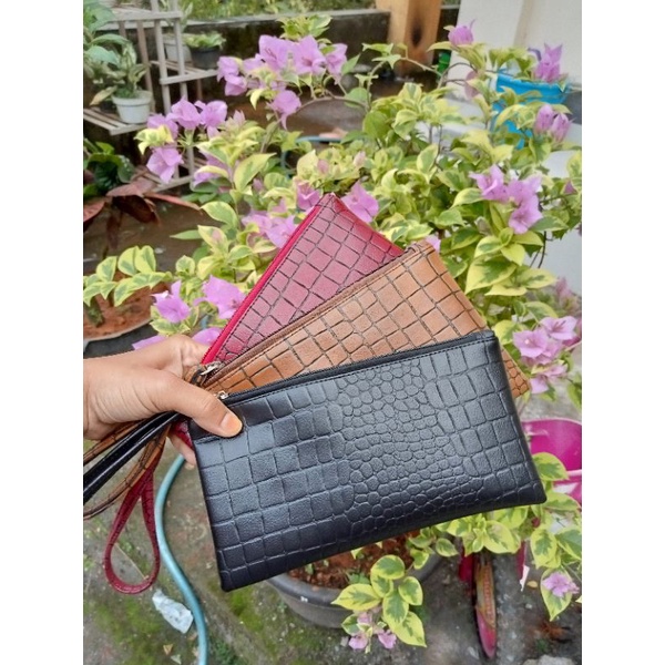 Dompet Croco,Dompet wanita pouch