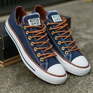 (BISA COD) SEPATU CONVERSE705 LOW PREMIUM NAVY SNEAKERS