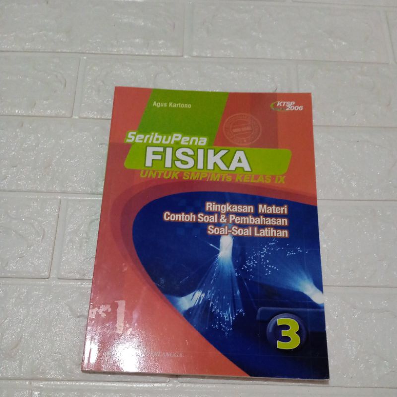 Seribu Pena Fisika SMP kelas 9Erlangga