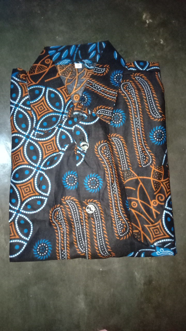 Batik Couple Keluarga Sania Ruffle Ori Ndoro Jowi Dnt 002 Motif Manuk Gemek