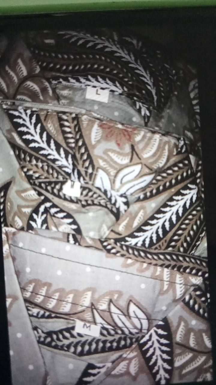 Kemeja Batik Anak Bapak Lengan Panjang Batik Couple Ayah Dan Anak Laki Laki Modern