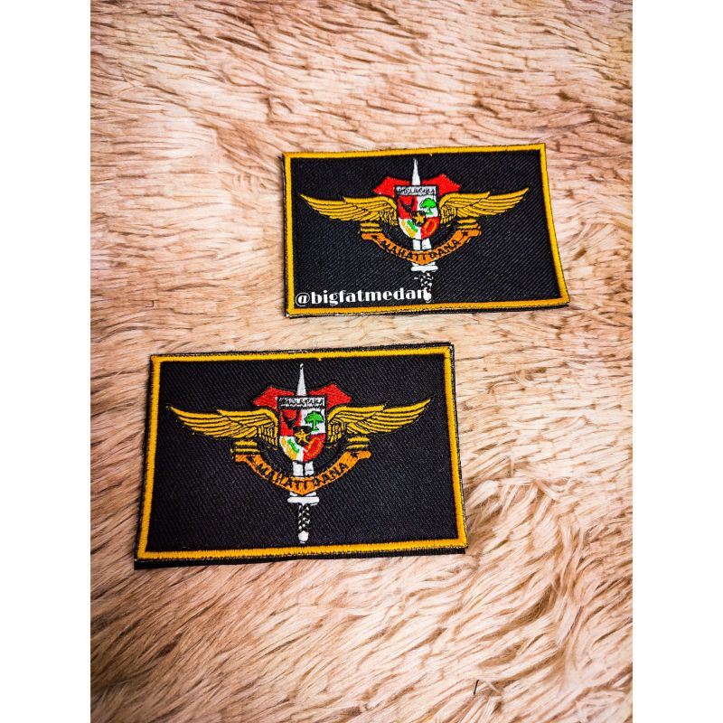 Patch Logo / Emblem Logo Pemuda Pancasila Mahatidana Wing / Sayap+Velcro