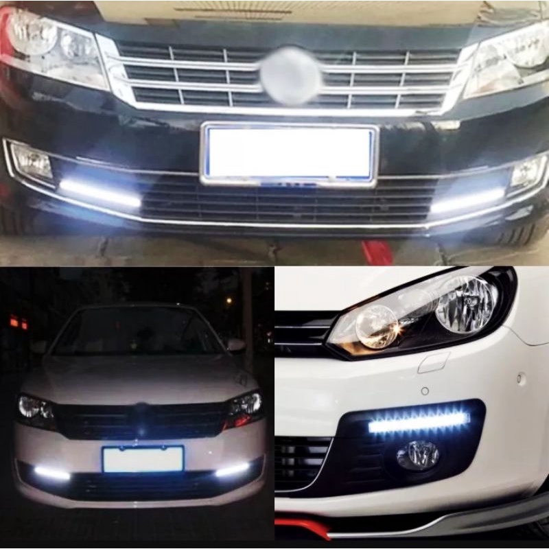 SEPASANG LAMPU PLASMA DRL MOTOR MOBIL